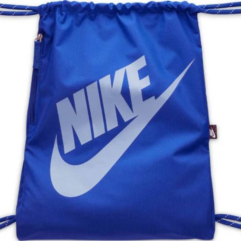 Рюкзак-мішок Nike NK HERITAGE DRAWSTRING 13L синій Уні 33 х 43 см DT-DC4245-405, рис. 0