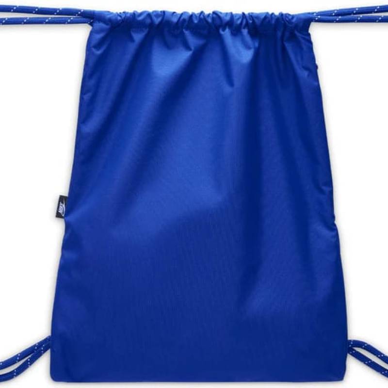 Рюкзак-мішок Nike NK HERITAGE DRAWSTRING 13L синій Уні 33 х 43 см DT-DC4245-405, рис. 1
