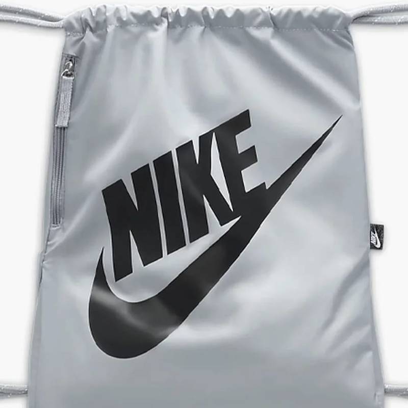 Рюкзак-мішок Nike NK HERITAGE DRAWSTRING 13L сірий Уні 33 х 43 см DT-DC4245-012, рис. 0