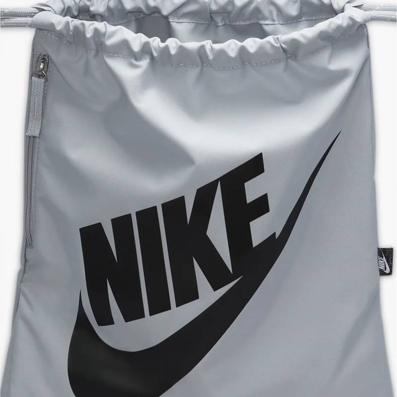 Рюкзак-мішок Nike NK HERITAGE DRAWSTRING 13L сірий Уні 33 х 43 см DT-DC4245-012, рис. 3