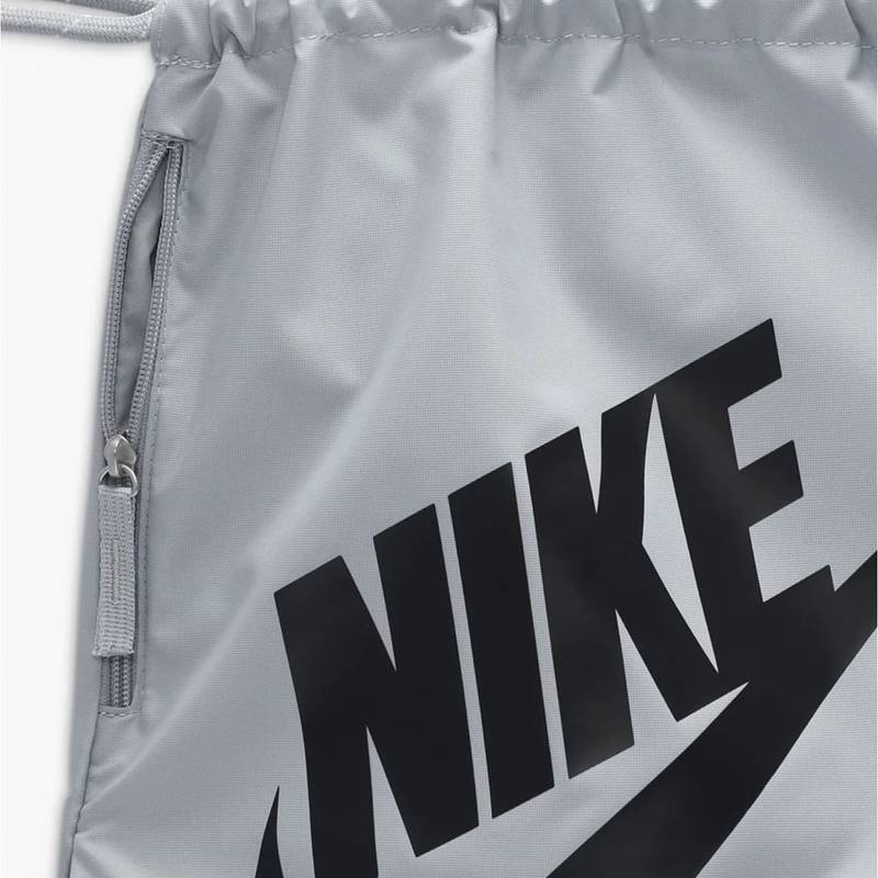 Рюкзак-мішок Nike NK HERITAGE DRAWSTRING 13L сірий Уні 33 х 43 см DT-DC4245-012, рис. 4