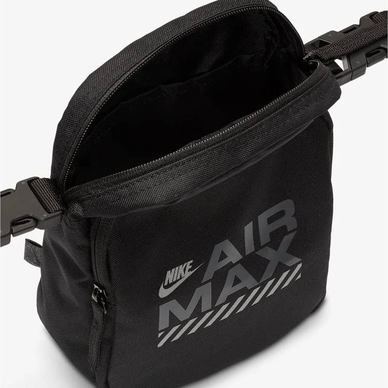 Сумка через плече Nike NK HERITGE CRSSBDY-AIRMAX FA24 4L чорний Уні 15 x 23 x 8 см DT-HF6967-010, рис. 3