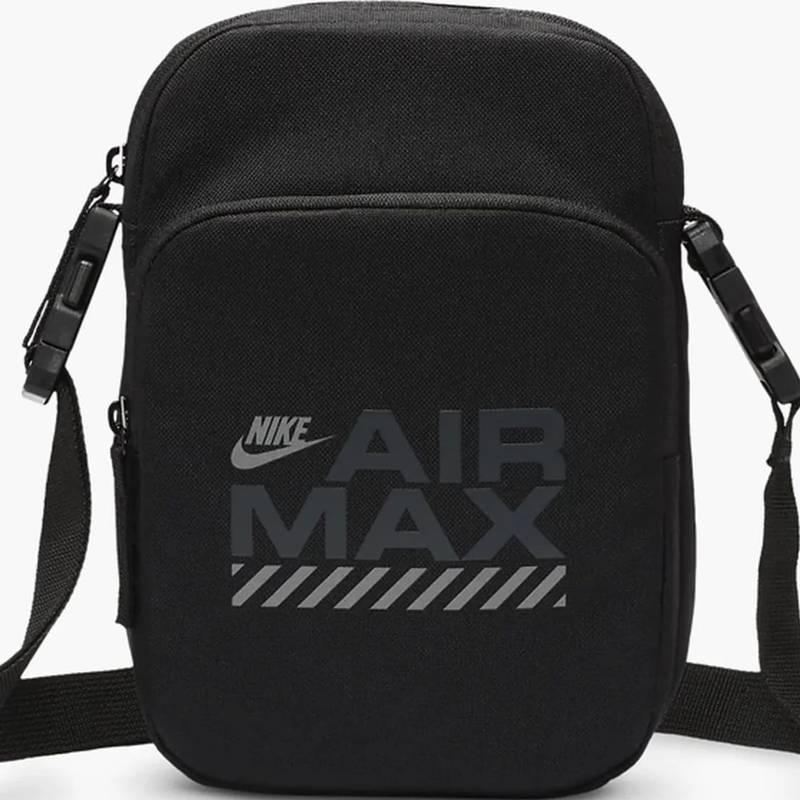 Сумка через плече Nike NK HERITGE CRSSBDY-AIRMAX FA24 4L чорний Уні 15 x 23 x 8 см DT-HF6967-010, рис. 0