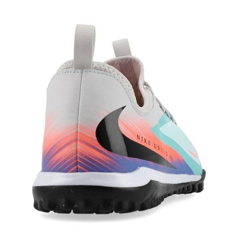 Детские сороконожки Nike Phantom 6 Low Academy Nu2 Turquoise/Grey HV4290-300, рис. 4
