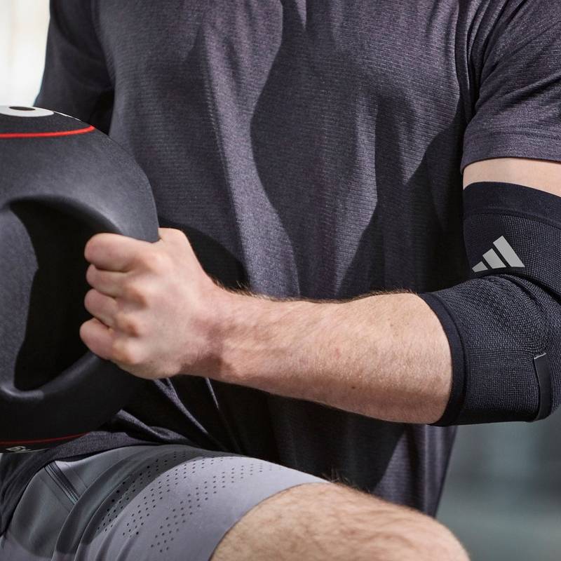 Фіксатор ліктя Adidas Performance Elbow Support чорний Уні L DT-ADSU-13333-NL, рис. 6