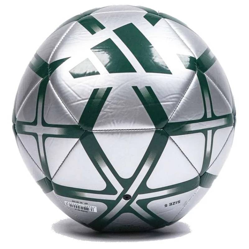 М'яч футбольний Adidas STARLANCER CLB сріблястий, зелений Уні 4 DT-JW1358, рис. 0