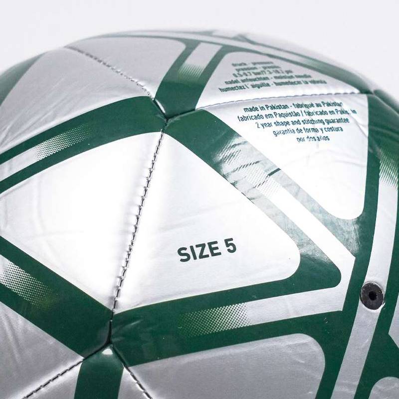 М'яч футбольний Adidas STARLANCER CLB сріблястий, зелений Уні 4 DT-JW1358, рис. 2