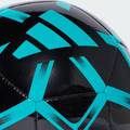 М'яч футбольний Adidas STARLANCER CLB чорний, бірюзовий Уні 4 DT-JW1357, прев. 2