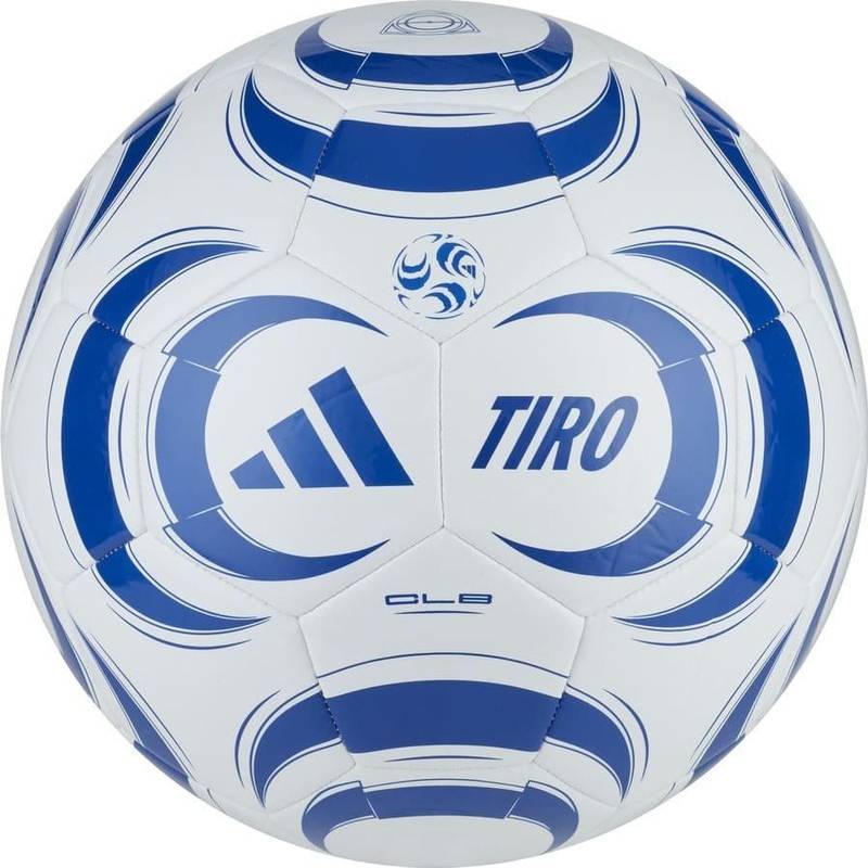 М'яч футбольний Adidas TIRO CLB білий, синій Уні 4 DT-KF8846, рис. 0