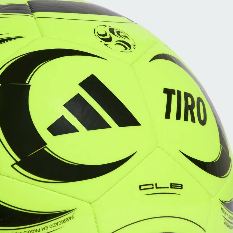 М'яч футбольний Adidas TIRO CLB зелений, чорний Уні 4 DT-JW1532, рис. 2