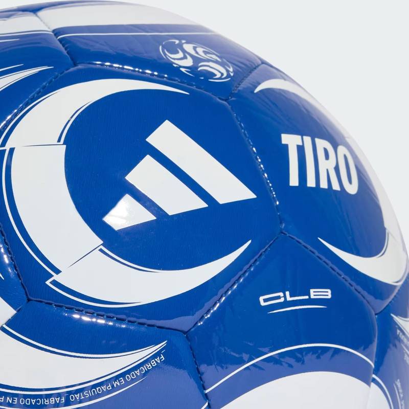М'яч футбольний Adidas TIRO CLB синій, білий Уні 4 DT-JW1529, рис. 2