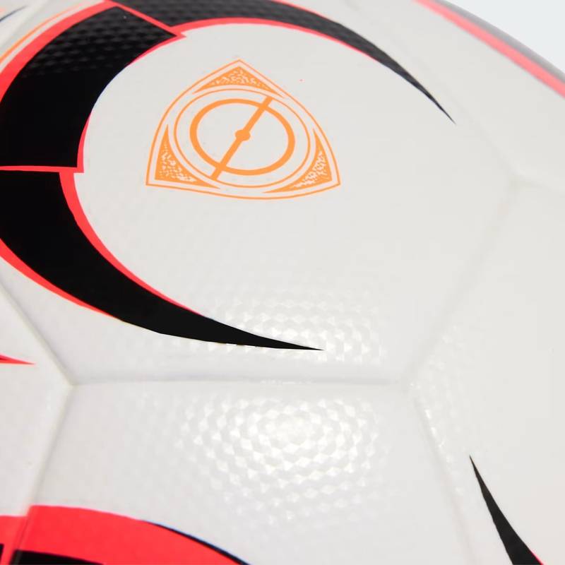 М'яч футбольний Adidas TIRO LGE білий, червоний, чорний Уні 5 DT-KA5263, рис. 3