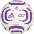 М'яч футзальний Adidas TIRO CLB SAL білий, фіолетовий Уні 4 DT-JW1535, прев. 0