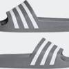 Шльопанці Adidas ADILETTE AQUA сірий Уні 40 2/3 (7UK) 25 см DT-F35538, прев. 8