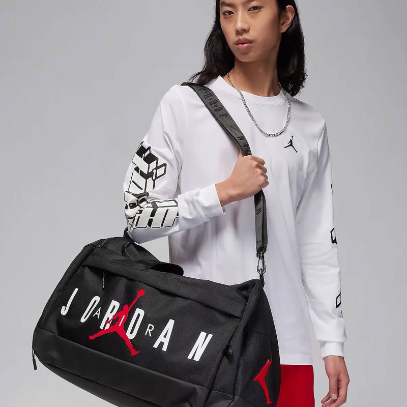 Сумка Nike VELOCITY DUFFLE 62,5L чорний Уні 30×64×33 см DT-MM0920-023, рис. 2