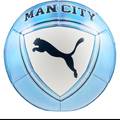 М'яч футбольний Puma MCFC CULTURE Ball білий, блакитний Уні 5 DT-084976-11, прев. 1