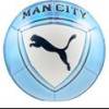 М'яч футбольний Puma MCFC CULTURE Ball білий, блакитний Уні 5 DT-084976-11, прев. 1