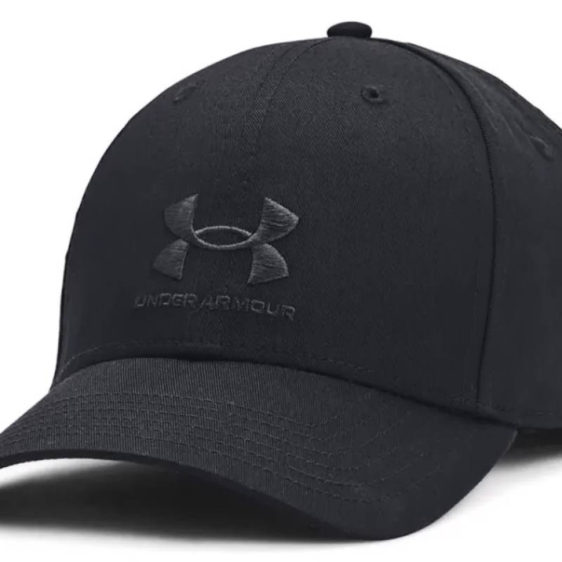 Кепка UA Mens Sportstyle Lockup Adj чорний Уні OSFM DT-1381645-002, рис. 0