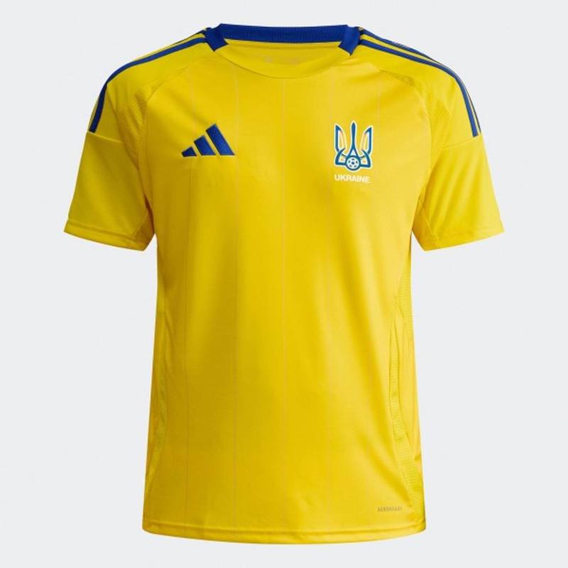 Футболка збірной України Ukraine 24 Performance Adidas IK2251 (жовта) 24/25, рис. 6