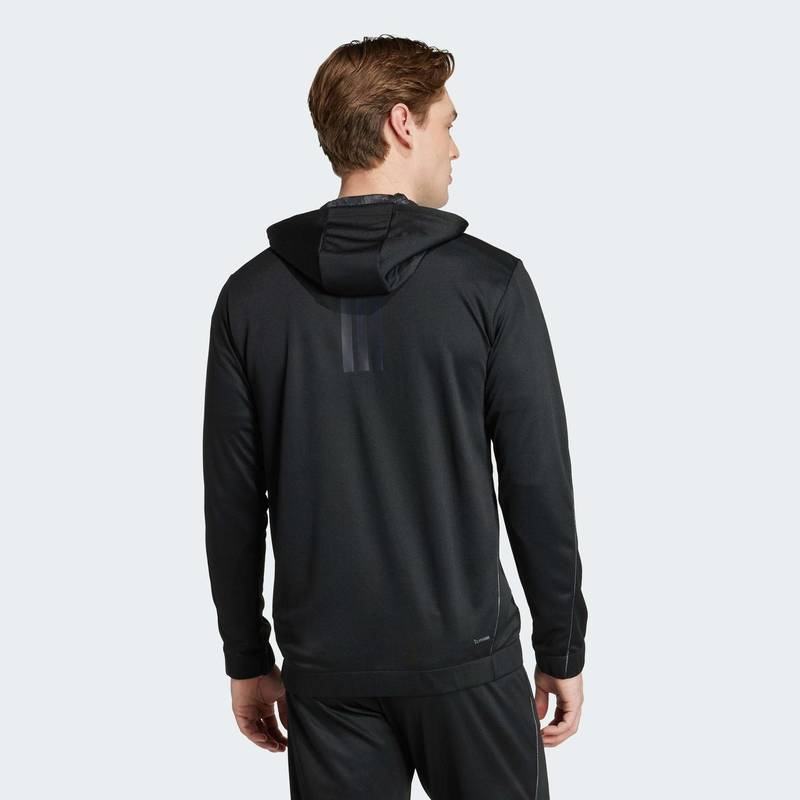 Толстовка Train Essentials Seasonals Full-Zip Adidas JV7243, рис. 1