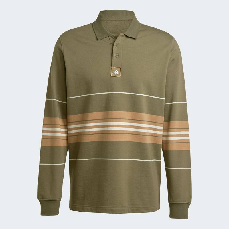 Лонгслів Striped Polo Adidas JD5392, рис. 5