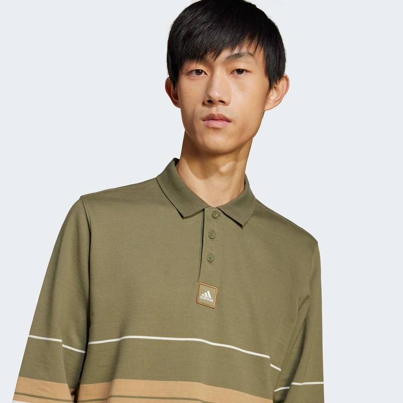 Лонгслив Striped Polo Adidas JD5392, рис. 3