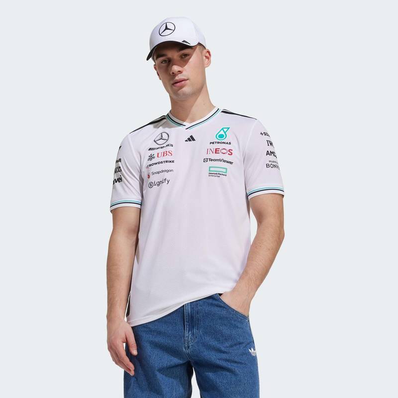 Джерси Mercedes - AMG Petronas Formula One Team Driver Authentic Adidas JX5795, рис. 0