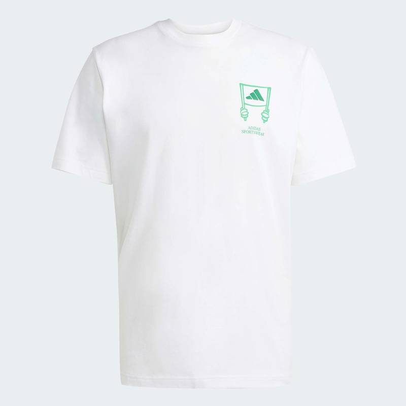 Футболка Stadium Crowd Loose Graphic Adidas JX7475, рис. 6