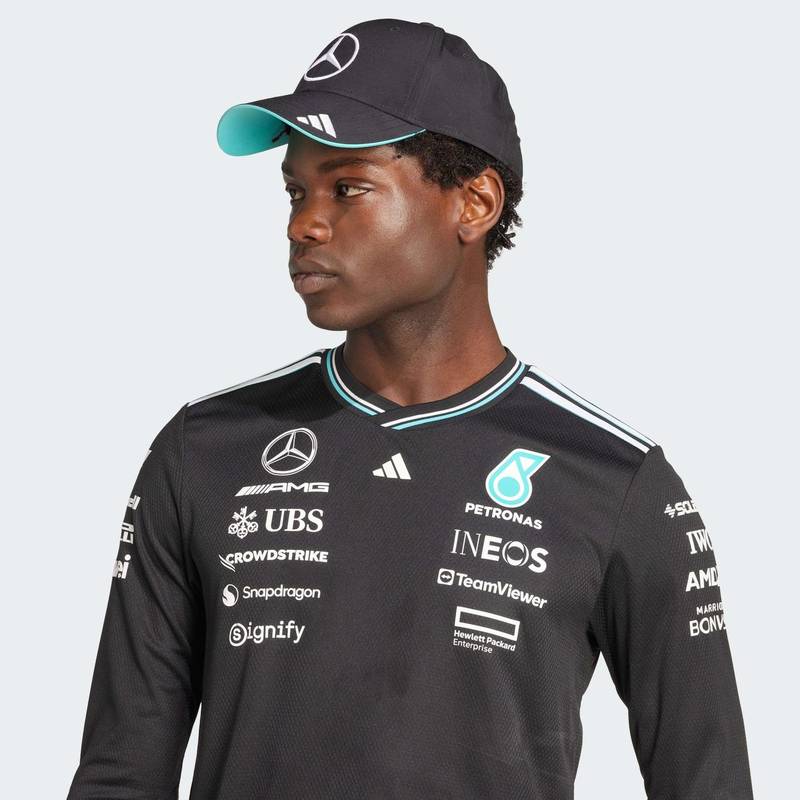 Джерси с длинным рукавом Mercedes - AMG Petronas Formula One Team Driver Authentic Adidas JW5359, рис. 4
