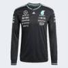 Джерсі з довгим рукавом Mercedes - AMG Petronas Formula One Team Driver Authentic Adidas JW5359, прев. 6