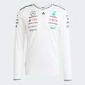 Джерсі з довгим рукавом Mercedes - AMG Petronas Formula One Team Driver Authentic Adidas JX5797, прев. 6