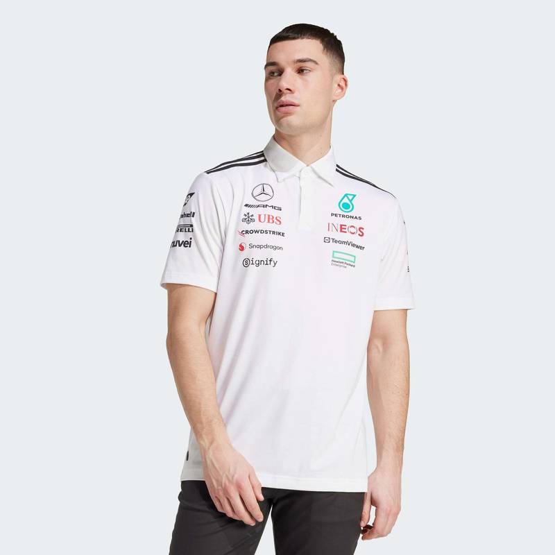 Футболка-поло Mercedes - AMG Petronas Formula One Team Adidas JW0586, рис. 0