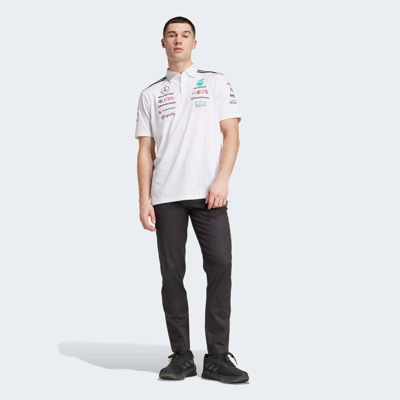 Футболка-поло Mercedes - AMG Petronas Formula One Team Adidas JW0586, рис. 2