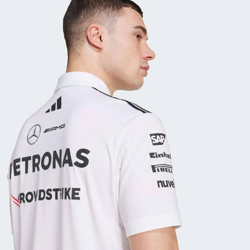 Футболка-поло Mercedes - AMG Petronas Formula One Team Adidas JW0586, рис. 5
