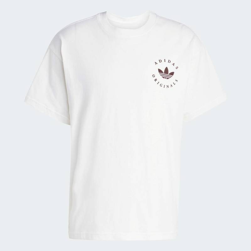 Футболка Curved Trefoil Logo GFX Adidas KG9866, рис. 5
