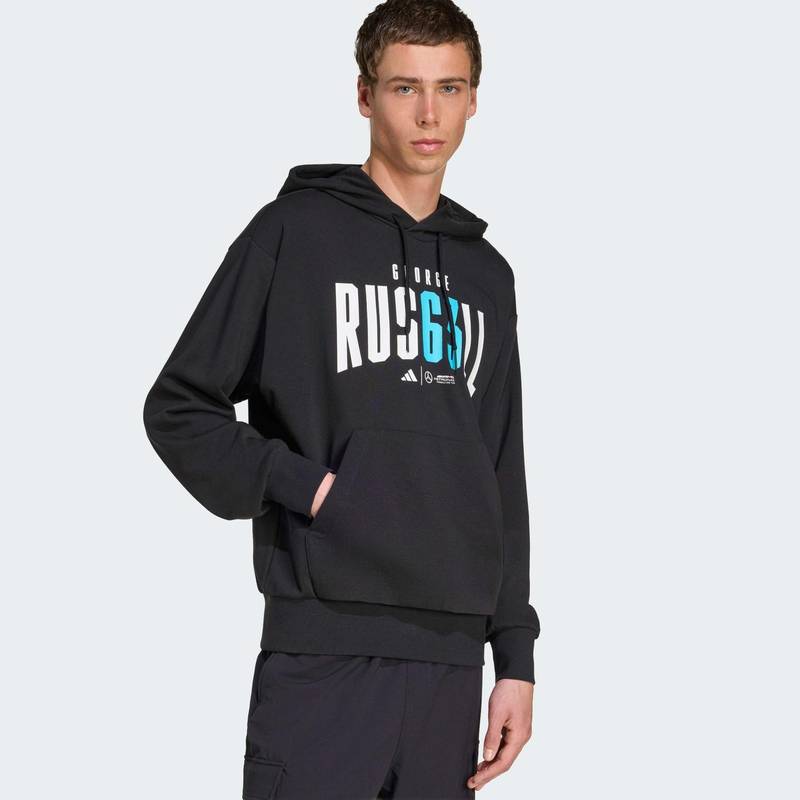 Худи Mercedes - AMG Petronas Formula One Team George Russell Adidas JZ8903, рис. 2