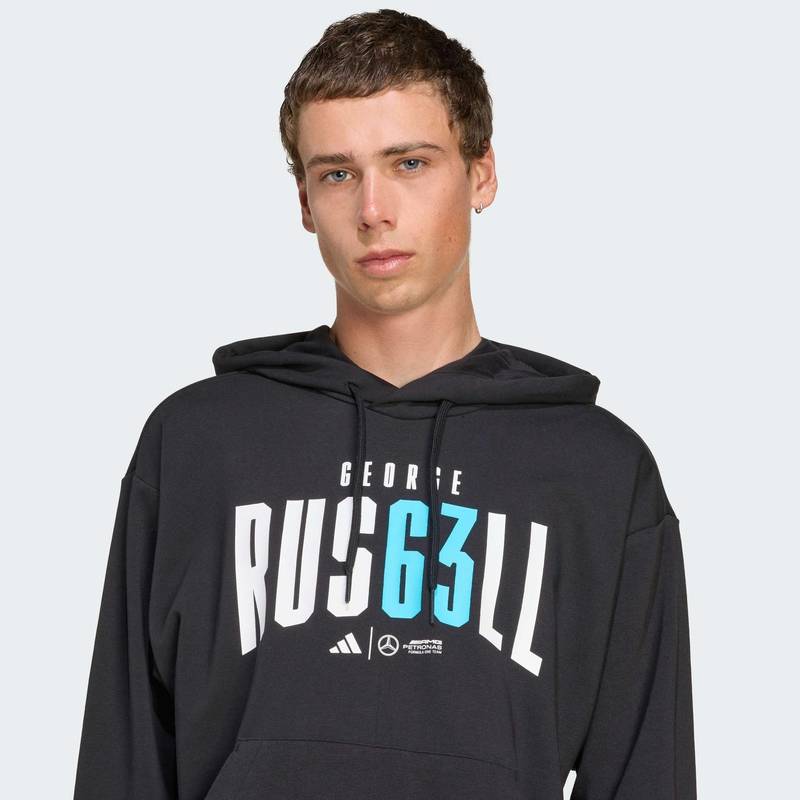 Худи Mercedes - AMG Petronas Formula One Team George Russell Adidas JZ8903, рис. 4