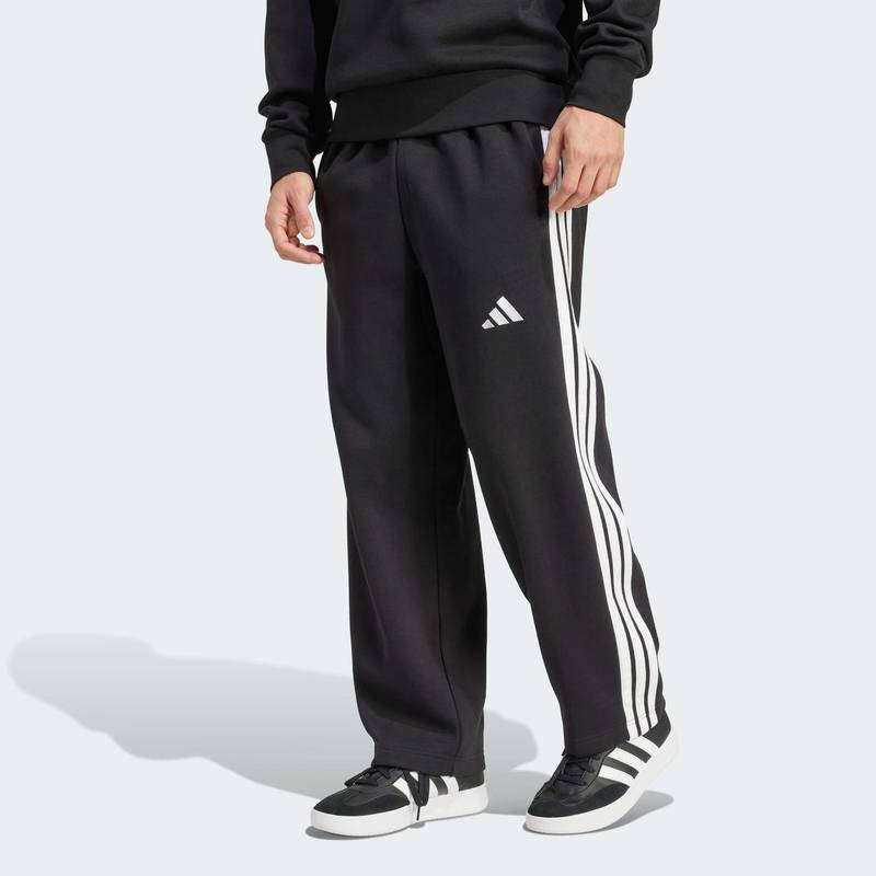 Брюки Essentials 3-Stripes Fleece Wide Leg Adidas JM1770, рис. 0