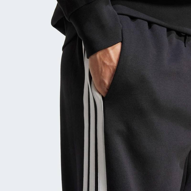 Брюки Essentials 3-Stripes Fleece Wide Leg Adidas JM1770, рис. 4