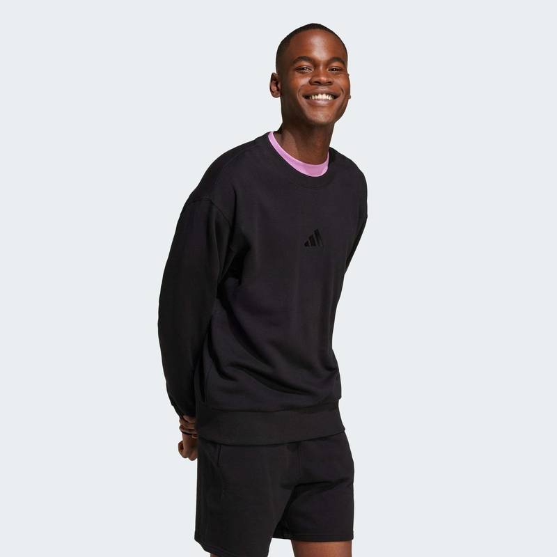 Свитшот ALL SZN French Terry Crew Adidas IX1261, рис. 2