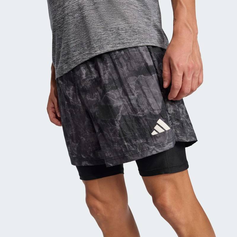 Шорти 2в1 Own The Run Spray Dye Adidas JN9680, рис. 4