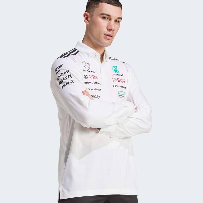 Поло Mercedes - AMG Petronas Formula One Team Adidas JX0757, рис. 2