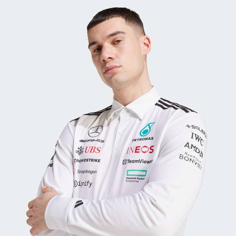 Поло Mercedes - AMG Petronas Formula One Team Adidas JX0757, рис. 3