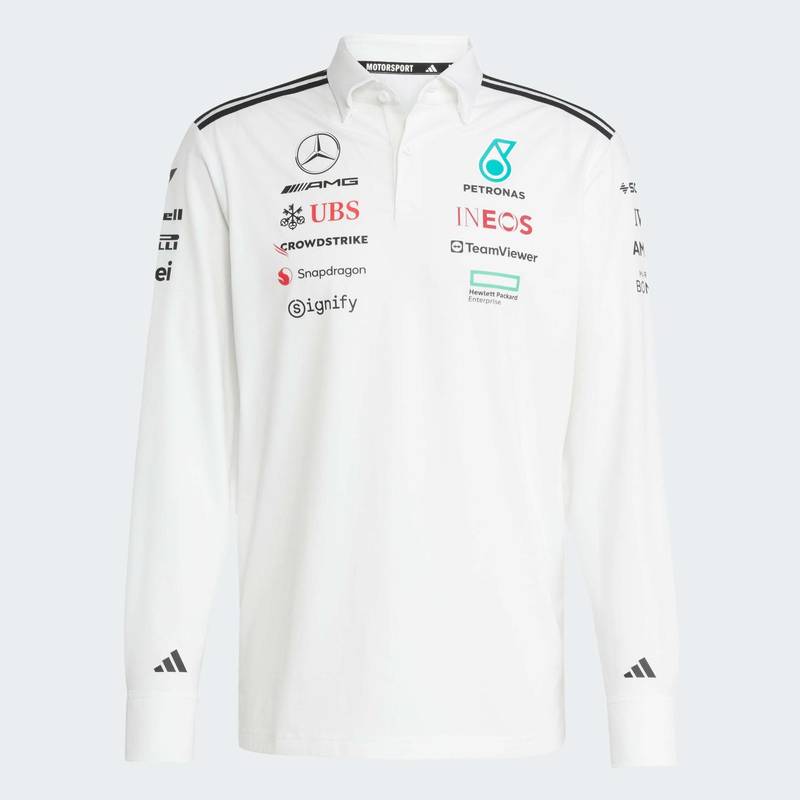Поло Mercedes - AMG Petronas Formula One Team Adidas JX0757, рис. 5
