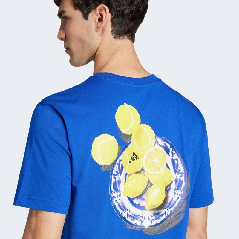 Футболка Lounge Still Life Lemons Graphic Adidas JN7365, рис. 4
