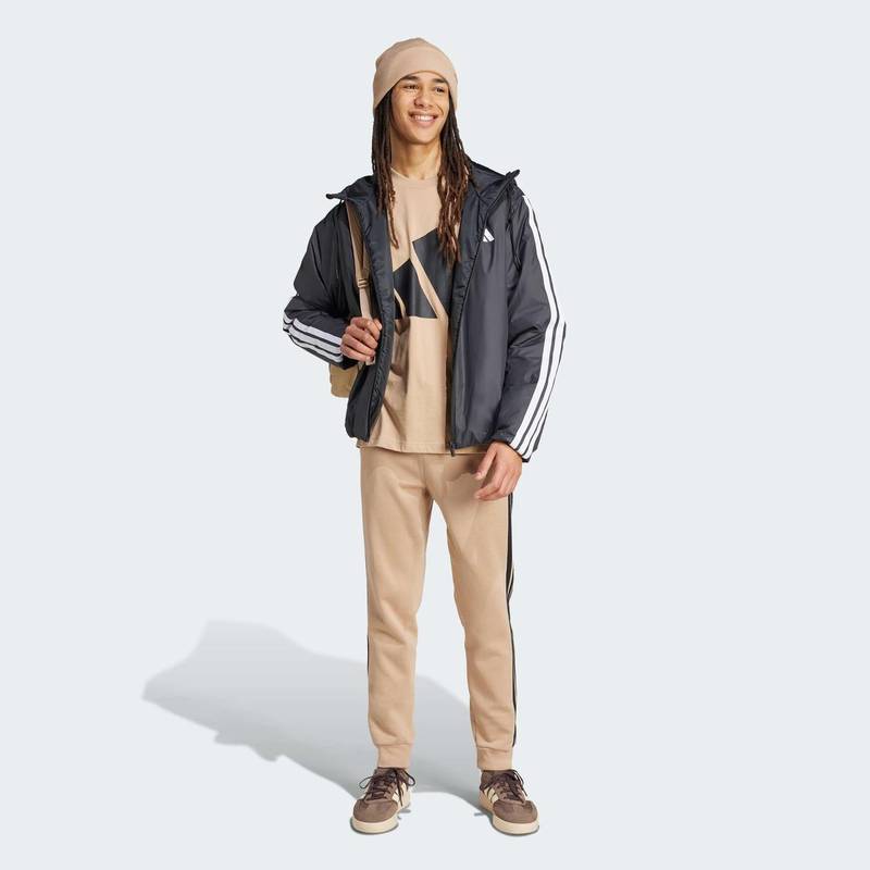 Джогеры Essentials 3-Stripes Fleece Adidas JX0712, рис. 3