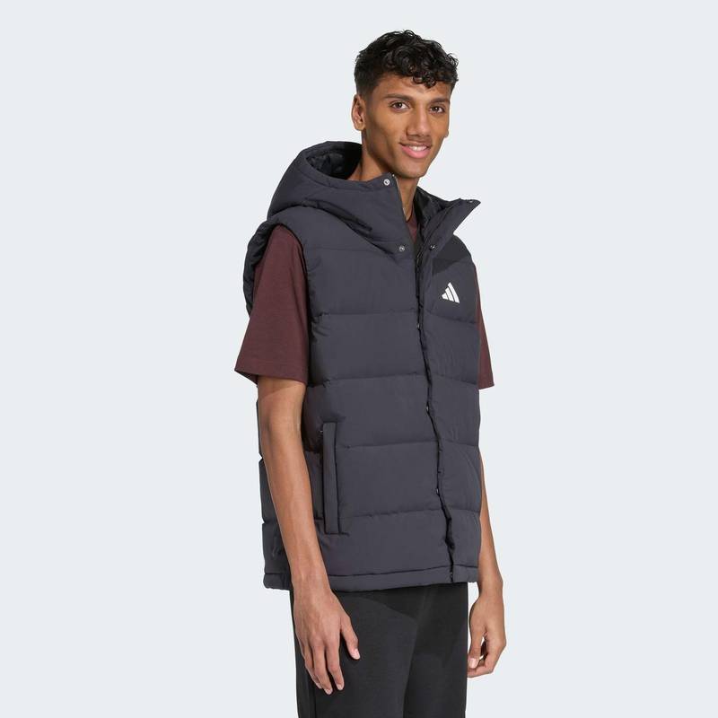Пуховий жилет Helionic CLIMAWARM Hooded Adidas JN2118, рис. 2