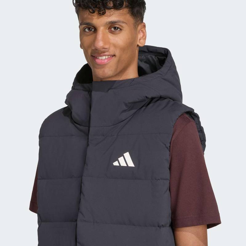 Пуховий жилет Helionic CLIMAWARM Hooded Adidas JN2118, рис. 3