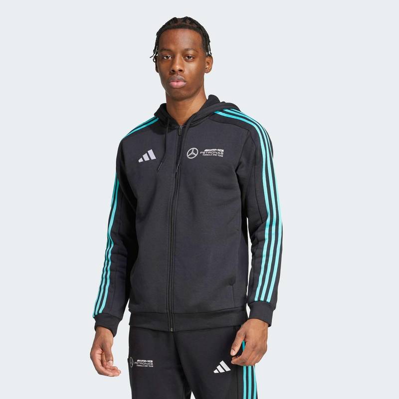 Толстовка Mercedes - AMG Petronas Formula One Team DNA Full-Zip Adidas JV5437, рис. 0