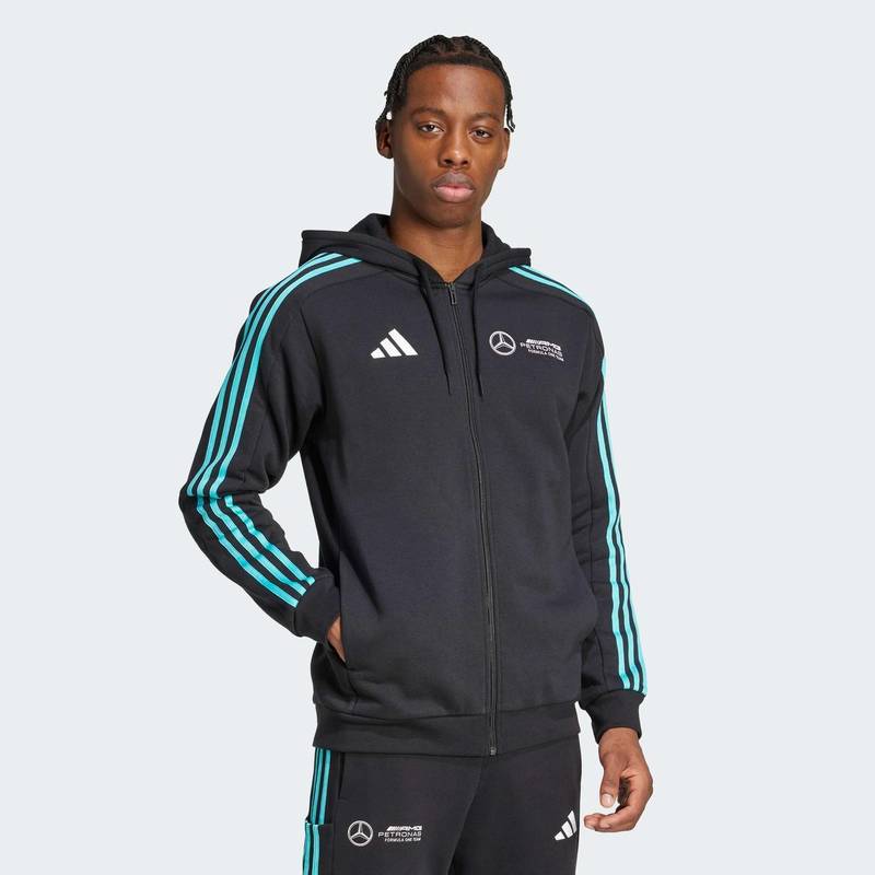Толстовка Mercedes - AMG Petronas Formula One Team DNA Full-Zip Adidas JV5437, рис. 2